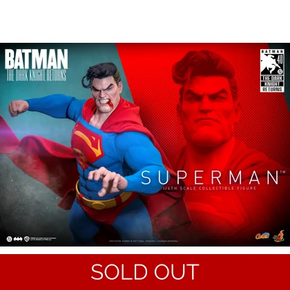 Hot Toys - Batman: The Dark Knight Returns - 1/6th scale Superman Collectible Figure
